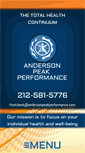 Mobile Screenshot of andersonpeakperformance.com